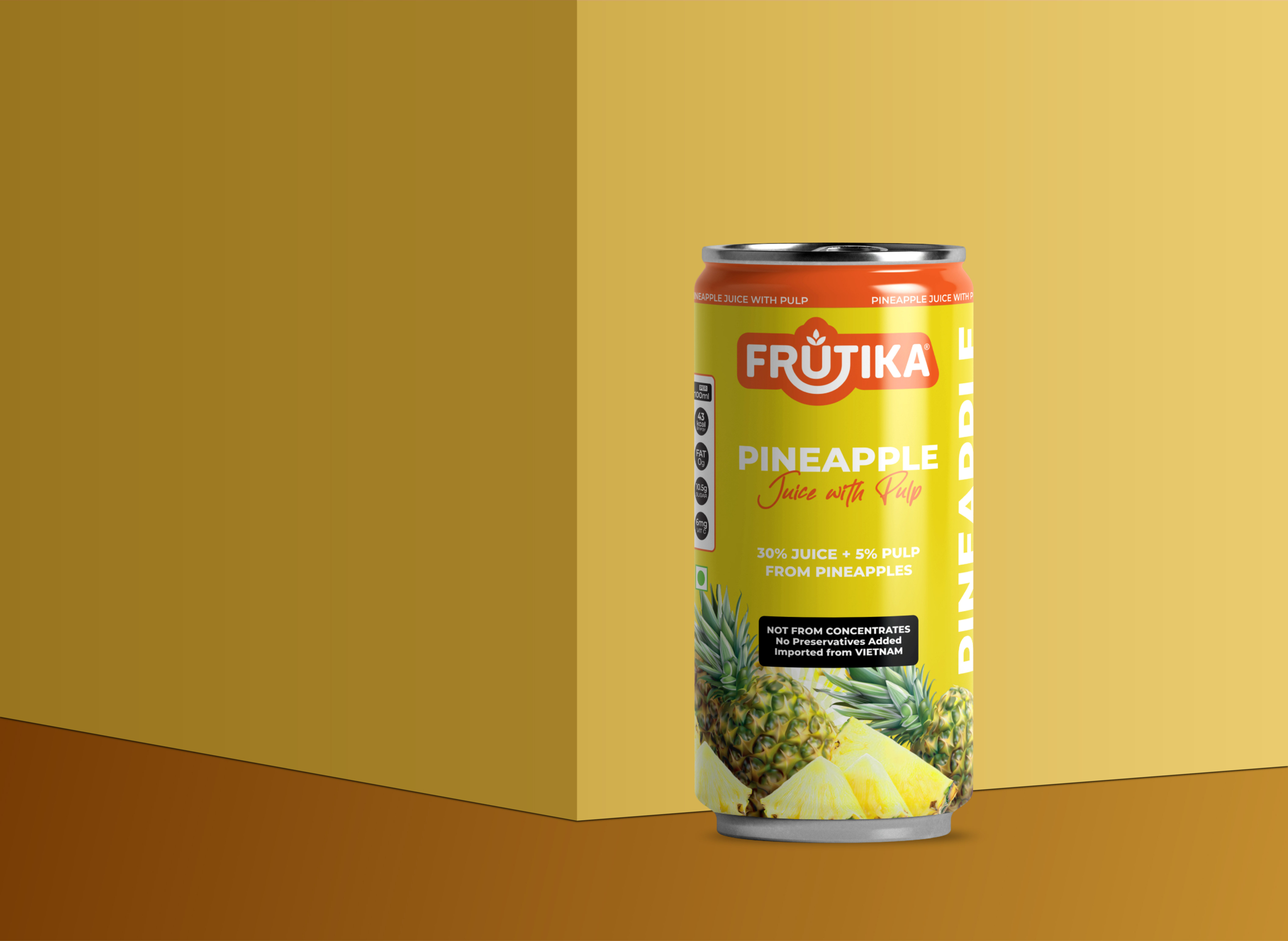 Frutika Pineapple Juice with Pulp