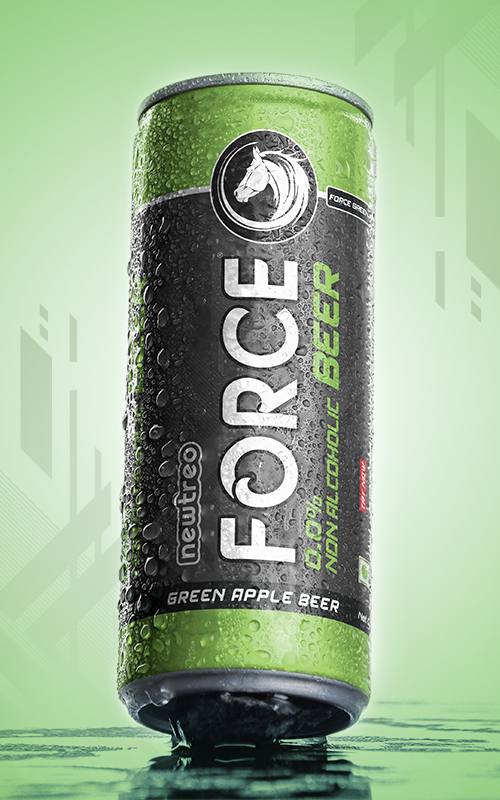 FORCE Non Alcoholic Beer Green Apple